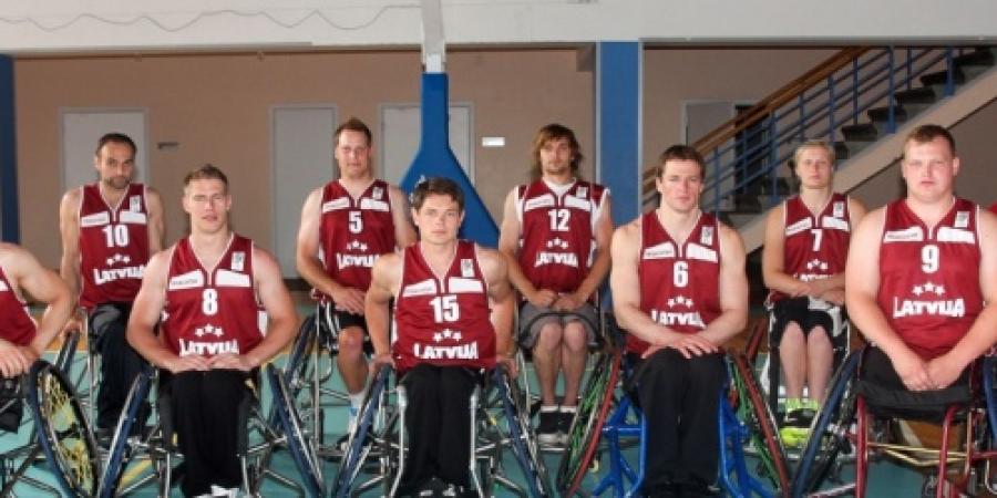 Latvijas ratiņbasketbolisti ar spēli pret Krieviju uzsāks Eiropas čempionātu