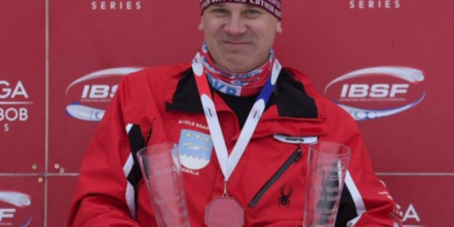 Parabobslejists Alvils Brants kļūst par Eiropas čempionu