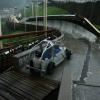 Braucamrīks Siguldas bobsleja trases startā
