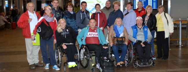 Latvijas paralimpieši devušies uz Pasaules čempionātu vieglatlētikā