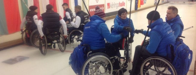 Baltijas ratiņkrēslu kērlinga čempionātā uzvar Latvija