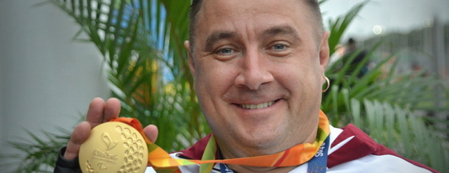 Apinis Rio kļūst par četrkārtējo paralimpisko čempionu