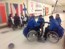 Baltijas ratiņkrēslu kērlinga čempionātā uzvar Latvija