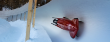 Parabobslejistam Brantam desmitā vieta Eiropas čempionātā
